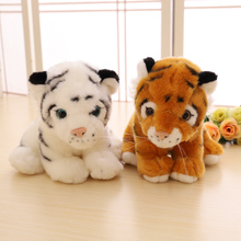 Peluche de tigre suave de simulación para niños, almohada, muñeco de Peluche de algodón, 1 unidad 2024 - compra barato