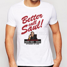 Camiseta masculina manga curta best call, camiseta engraçada com letras impressas, roupa básica saul goodman fashion 2024 - compre barato