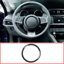 For Jaguar XF XE F-PACE F-TYPE L Car Interior Steering Wheel Emblem Decoration Frame Trim Ring Sticker Car Styling 2024 - buy cheap