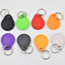 50pcs/Lot 125Khz Proximity RFID EM4305 Smart Card Read and Rewriteable Token Tag Keyfobs Keychains Access Control 2024 - buy cheap