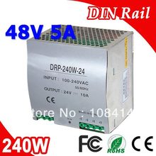 DR-240-48 Single Output LED Din Rail Power Supply Transformer 240W DC 48V 5A Output SMPS 2024 - buy cheap