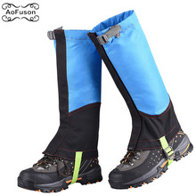 Oxford Cloth Ski Gaiters For Ski Snowoabrd Cycling Hiking Waterproof And Wear Resistant Shoes Cover Overshoes Snow Gaiters 2024 - buy cheap