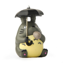 5,5 см студийный зонтик Миядзаки похвастаться Тоторо Аниме Мой сосед Тоторо ПВХ экшн-фигурки модели игрушки для сада украшения 2024 - купить недорого
