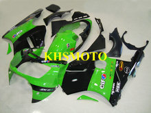 Injection mold Fairing Kit for KAWASAKI Ninja ZX12R 00 01 ZX 12R 2000 2001 A Tank Cover ABS Green black Fairings set+gifts KM32 2024 - buy cheap