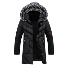 Новая зимняя модная брендовая мужская парка Wram, повседневное пальто, зимнее высококачественное Мужское пальто с капюшоном, куртки, повседневная мужская парка, размер M-4XL 2024 - купить недорого