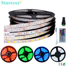 1 Piece SMD 5050 60 LED / M RGB LED Strip 5M 300 LED DC12V IP65 Waterproof  flashlight LED Strip LED Light tape string lighting 2024 - buy cheap