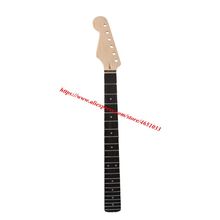 Guitar accessories parts -  ST Electric Guitar Neck  -  Maple ST backhand guitar neck rosewood fingerboard matte DIY,22 Fret 2024 - buy cheap