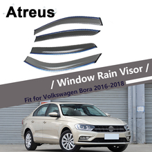 Atreus 4 шт. для Volkswagen VW Bora 2016 2017 2018 автомобильные аксессуары дверь дым Окно Солнцезащитный козырек от дождя ветрозащитные дефлекторы крышка 2024 - купить недорого