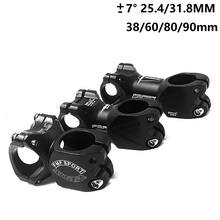 MTB Bicycle Stem High-Strength Lightweight Bike Stem 25.4mm/31.8mm*38/60/80/90mm for XC AM Mountain Road Bike Bicycle parts 2024 - buy cheap