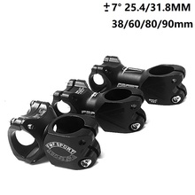 Vástago de bicicleta de montaña, eje ligero de alta resistencia de 25,4mm/31,8mm * 38/60/80/90mm para XC AM, piezas de bicicleta de carretera 2024 - compra barato