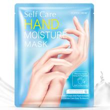 1 par hanchan leite mão máscara hidratante suave clareamento anti rugas remover duro morto pele mão spa cuidados com a pele 2024 - compre barato
