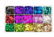 3 mm Sequin Flat Round PVC Loose Sequins Crafts Paillette Sewing Clothes Decoration DIY Accessory 20g 2024 - buy cheap