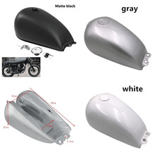 Motorcycle 9L 2.4 Gallon Metal Cafe Racer Vintage Fuel Gas Tank For Suzuki GN125 2024 - buy cheap