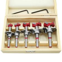 Auger Drill Bit Hole Saw Cutter Woodworking Tools Set Dia15 20 25 30 35MM With Precision Scale 1PCS 5pcs/Set 2024 - buy cheap