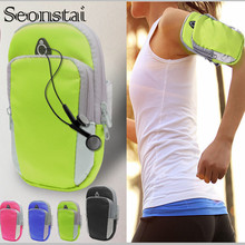 Sport Armband Case Zippered Fitness Running Outdoor Arm Band Bag Pouch Jogging Workout Cover For Mobile 7Plus Phone Bag(4-6'') 2024 - buy cheap