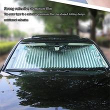 46CM/65CM/70CM Upgarde Sunshade Car/Auto Foldable Windshield Sunshade Rear/Front Window Sun Visor Truck UV Protection Curtain 2024 - buy cheap