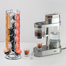 18/24 /32Cups Rotatable Coffee Pod Holder Iron Chrome Plating Display Capsule Rack Stand Storage Shelves For Dolce Gusto Capsule 2024 - buy cheap