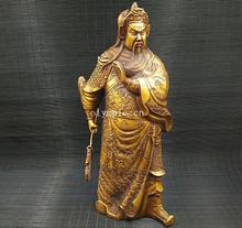 14-дюймовая бронзовая Медная скульптура home fengshui, резная дракона 2024 - купить недорого