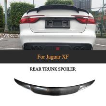 Car Rear Wing Spoiler for Jaguar XF XFL Standard 2016 - 2019 Not for Sportbrake Carbon Fiber Boot Lip Spoiler Wing 2024 - buy cheap