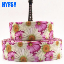 Hyfsy-Cinta con flores para manualidades, tejido de costura, tocado de lazo para el pelo, cinta de grogrén hecha a mano, 10 yardas, 1-10086 38mm, 1/2 2024 - compra barato