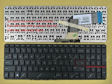 Teclado inglês para computador laptop hp envy 15-k, 15-k000, 15-k100 e 15-k200, cor preta sem moldura 2024 - compre barato