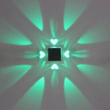 Refletor de led quadrado simples com amor de coração, efeito de luz criativo para entretenimento, bar, hotel e ktv 2024 - compre barato
