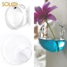 Drop Shipping Glass Flower Planter Vase Garden Decoration Home Garden Ball Decor Wall Hang Garden Supplies 2024 - buy cheap