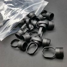 100pcs/bag Pigment Ink Ring Black Tattoo Permanent Makeup Eyebrow Lips Pigment Rings Tattoo Ink Holder Accessories Supply 2024 - buy cheap