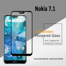 Protector de pantalla de vidrio templado para Nokia 7,1, 9H, 2.5D, película de vidrio para Nokia 7,1, 8,1 2024 - compra barato