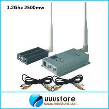 1.2G 8CHS FPV long range 3000 meters Wireless A/V Audio Video transmitter and receiver system(FOX-2500) 2024 - buy cheap