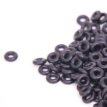 50pcs 1mm Wire diameter black Nitrile Butadiene Rubber NBR ring waterproof insulation rubber band 6.5mm-9.5mm Outer diameter 2024 - buy cheap