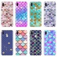 Funda trasera de TPU para Huawei Nova Smart Lite 2017, carcasa de silicona suave de lujo a escala de peces para Huawei Nova 2i 3 3I 3E 2 Lite Plus 2024 - compra barato