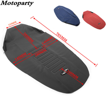 Rubber 785mm Motorcycle Gripper Soft Seat Cover Non-slip Diamond Pattern Stretchy Waterproof For KTM Honda Kawasaki Yamaha CRF 2024 - buy cheap