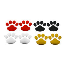 Universal Car Sticker 3D Animal Paw Dog Cat Bear Foot Prints Footprint Decal Wall Decoration for Car Styling 2024 - buy cheap