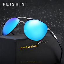 FEISHINI Original DESIGN Women Eyewear Quality PC Lens Sunglass Classic Pilot Polarized Sunglasses Men UV Protection Driving 2024 - buy cheap