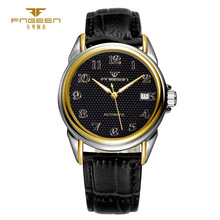 Relógio de pulso mecânico masculino, marca de luxo estiloso com design automático para negócios turbilhão relogios masculinos 2024 - compre barato