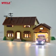 Mtele led kit de luz para 71006 simpson casa compatível com 16005 (para não incluir o modelo) 2024 - compre barato