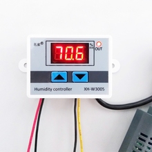 Interruptor com controle de umidade digital, higrômetro e higrômetro 12v-220v 2024 - compre barato
