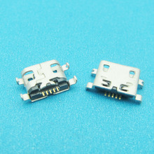 50 peças para alcatel ot995 mini micro usb conector de carregamento jack conector de plugue fêmea porta de soquete peças de reposição para alcatel ot995 2024 - compre barato