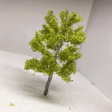 Миниатюрная модель дерева, архитектурная модель железной дороги, зеленая Ландшафтная модель поезда, дерево, 12 см, 5 шт. 2024 - купить недорого