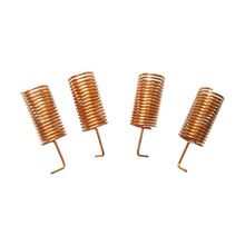 100pcs  SW433-TH10 Copper Color Spring Wireless RF Antenna 433MHz 2.15dBi 2024 - buy cheap