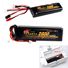 Batería li-poly RC para Walkera DEVO 7, 11,1 V, 2600mAh, 8C, 3S, transmisor AT9, AT10 2024 - compra barato