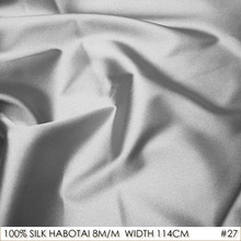 CISULI-seda Natural de 114cm de ancho, 8momme/100%, brillo del tejido, telas de China, Tela Gris, NO 27 2024 - compra barato