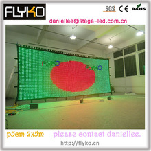 Free Shipping 2m *5m p50mm  led video walls christmas curtains 2024 - buy cheap