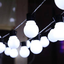 Globe String Lights Outdoor Festoon Light Bulbs 2.5m 10 LED Christmas Holiday Garden Patio Party Decorative Strip 220V JQ 2024 - buy cheap