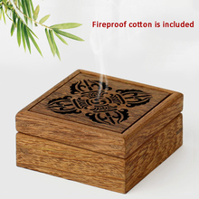 Rosewood wenge square pierced wood incense burner room pomander solid wood incense 2024 - buy cheap