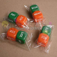 195pairs 20MM fun carving drinking wine mora English dice KTV bar games gambling dice adult sex game lovers party dices 2024 - buy cheap