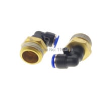 LOT5 Pneumatic Push In Tube Fitting Connector Elbow Union 10mm To Male 1/2" BSP 2024 - buy cheap