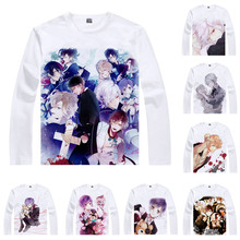 DIABOLIK LOVERS Diaborikku Ravazu T-Shirts Men Hip Hop Long Sleeve Anime Shirts Komori Yui Sakamaki Kanato Cosplay Motivs Shirts 2024 - buy cheap