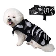 Halloween skeleton Printed for Dog Little Puppy Butt Breathable Net Surface Cotton Clothes 2024 - buy cheap